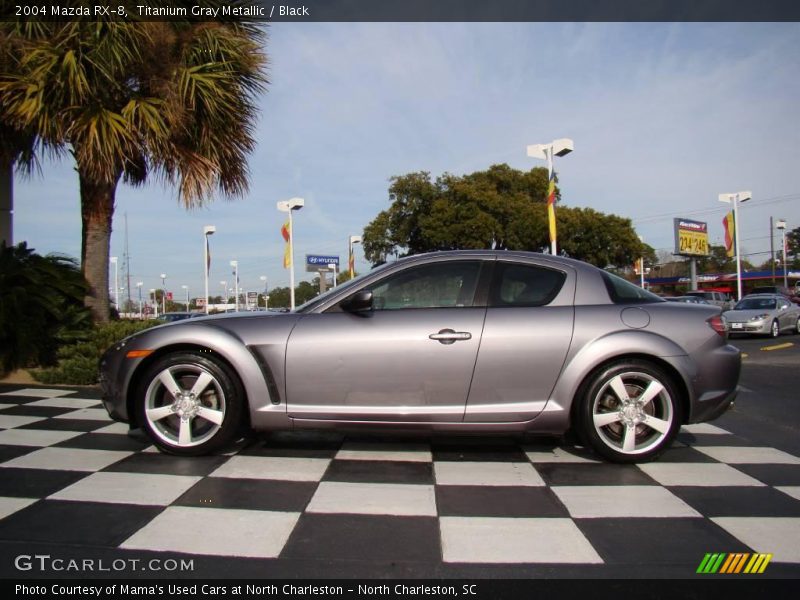 Titanium Gray Metallic / Black 2004 Mazda RX-8