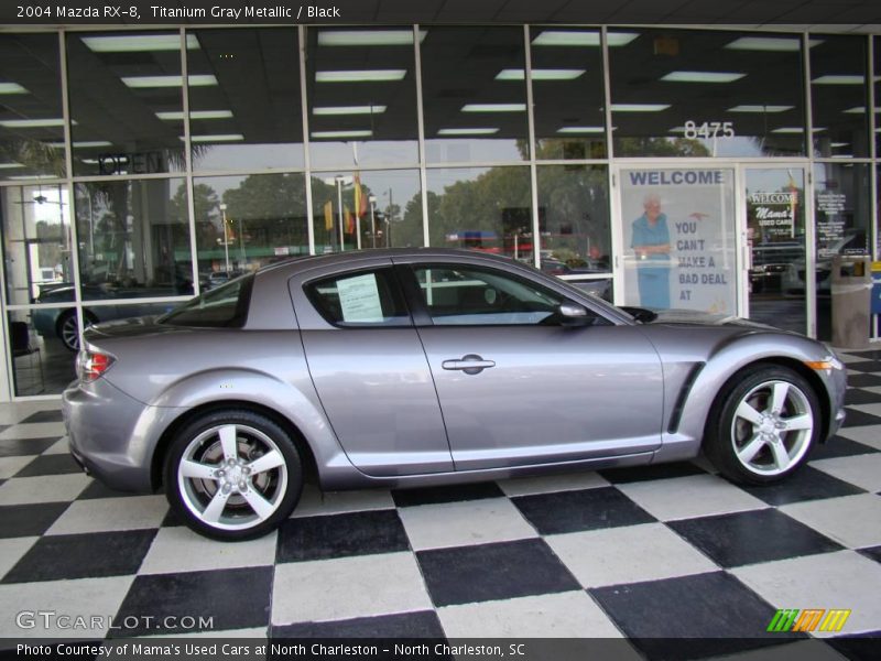 Titanium Gray Metallic / Black 2004 Mazda RX-8