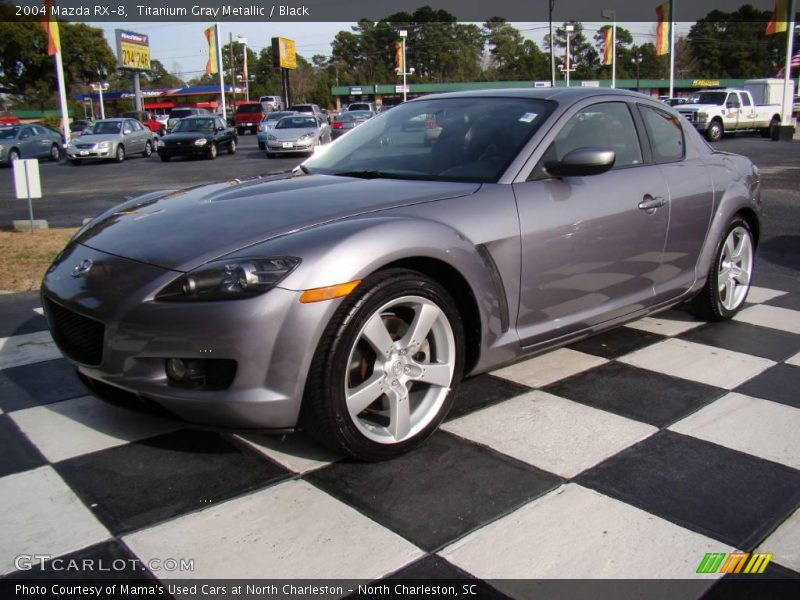 Titanium Gray Metallic / Black 2004 Mazda RX-8