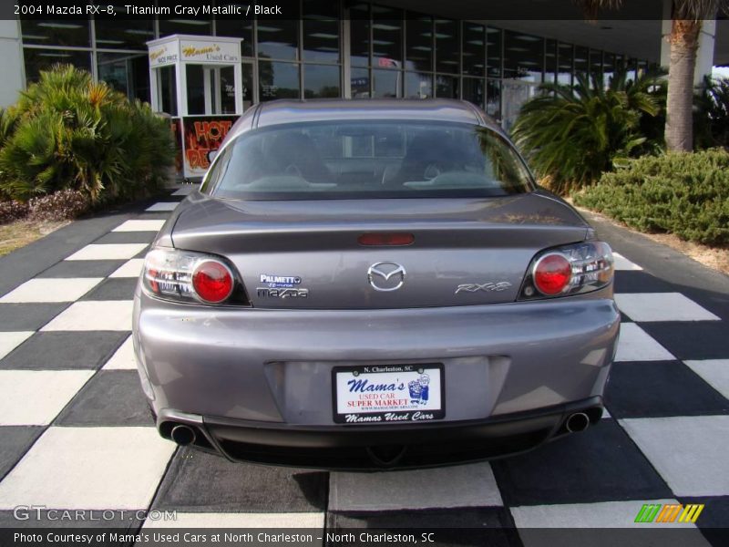 Titanium Gray Metallic / Black 2004 Mazda RX-8
