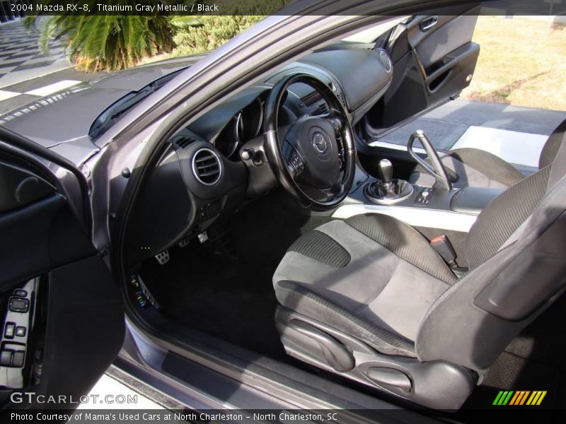 Titanium Gray Metallic / Black 2004 Mazda RX-8