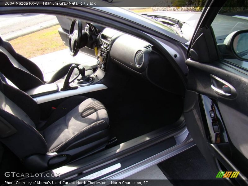 Titanium Gray Metallic / Black 2004 Mazda RX-8