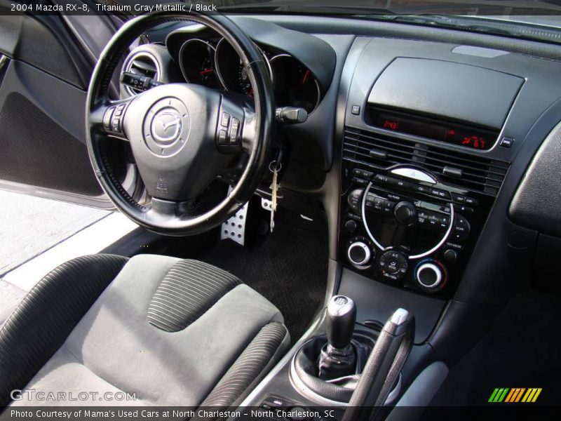 Titanium Gray Metallic / Black 2004 Mazda RX-8