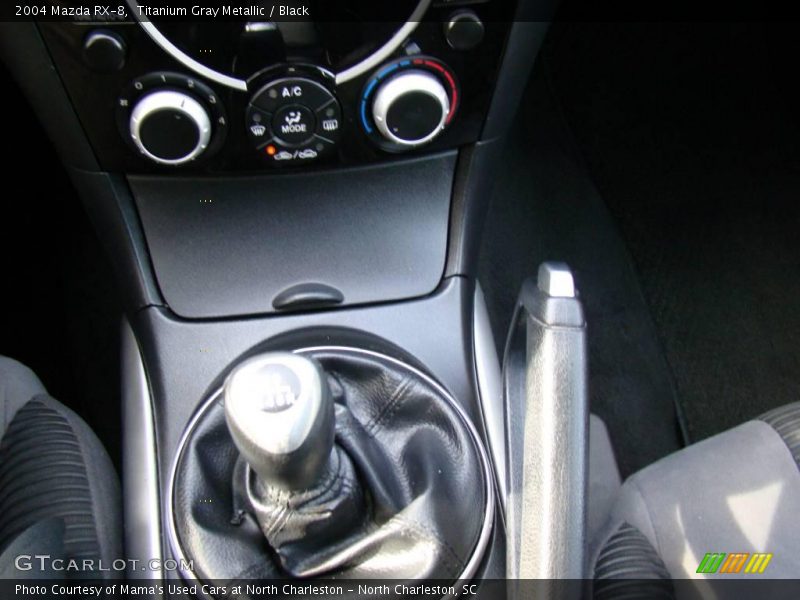 Titanium Gray Metallic / Black 2004 Mazda RX-8