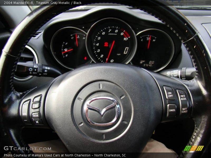 Titanium Gray Metallic / Black 2004 Mazda RX-8