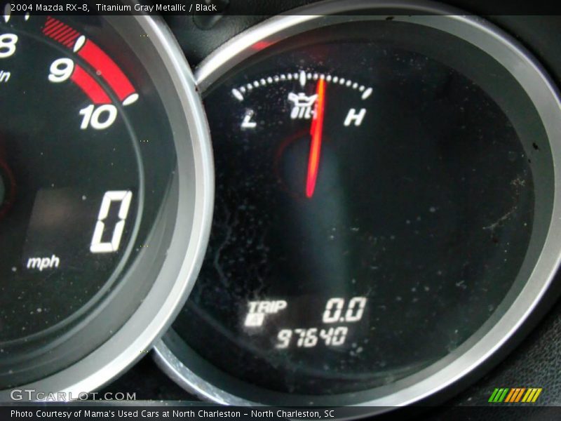 Titanium Gray Metallic / Black 2004 Mazda RX-8