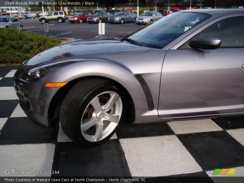 Titanium Gray Metallic / Black 2004 Mazda RX-8