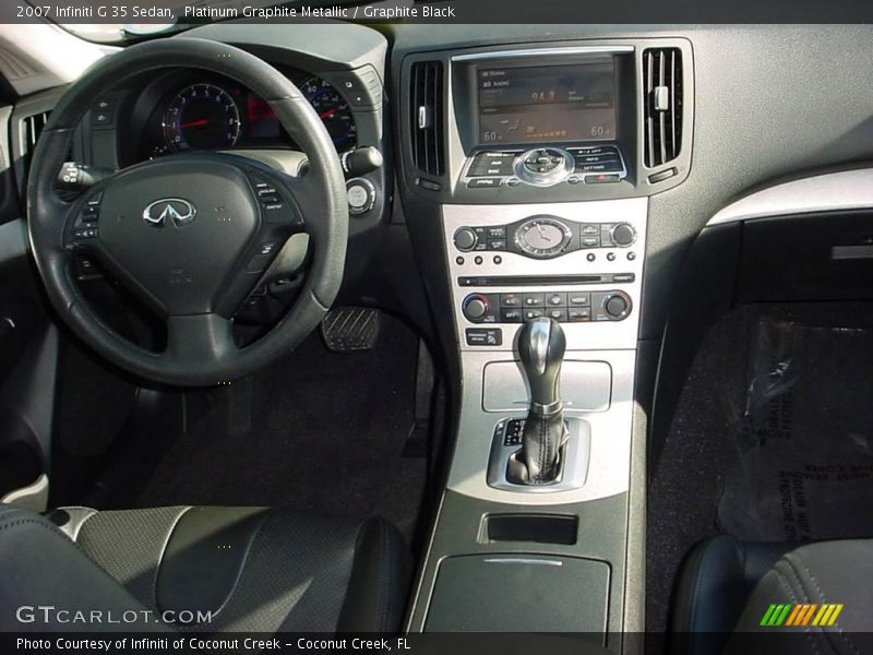 Platinum Graphite Metallic / Graphite Black 2007 Infiniti G 35 Sedan
