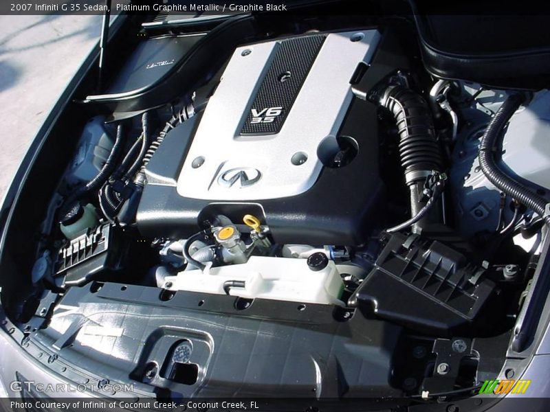 Platinum Graphite Metallic / Graphite Black 2007 Infiniti G 35 Sedan