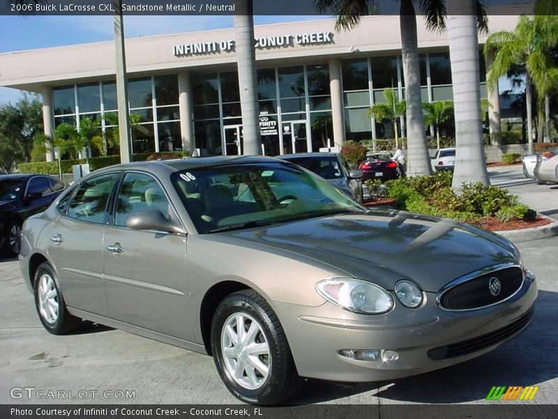 Sandstone Metallic / Neutral 2006 Buick LaCrosse CXL
