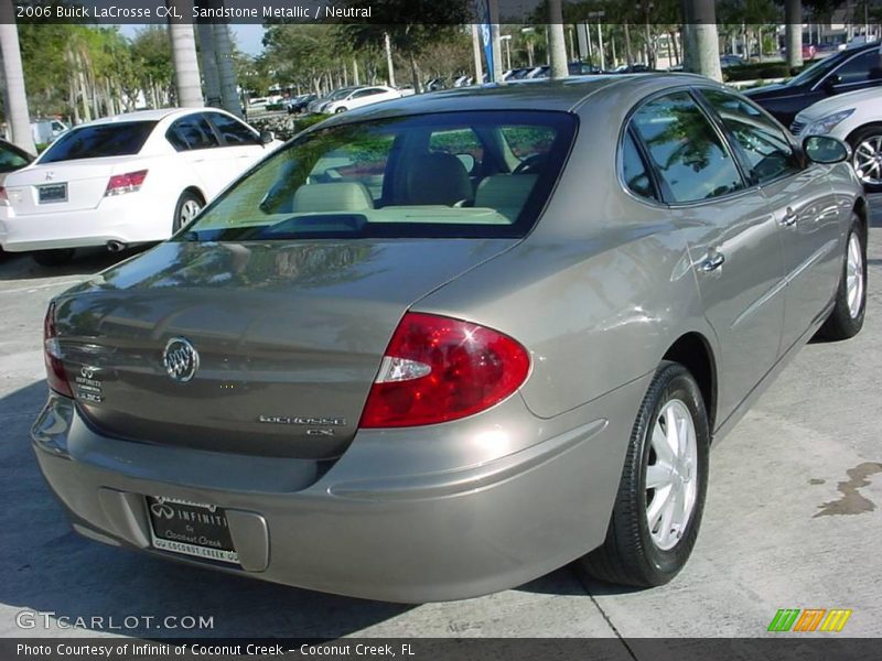 Sandstone Metallic / Neutral 2006 Buick LaCrosse CXL