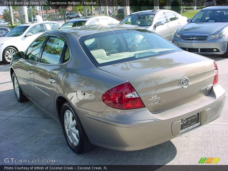 Sandstone Metallic / Neutral 2006 Buick LaCrosse CXL