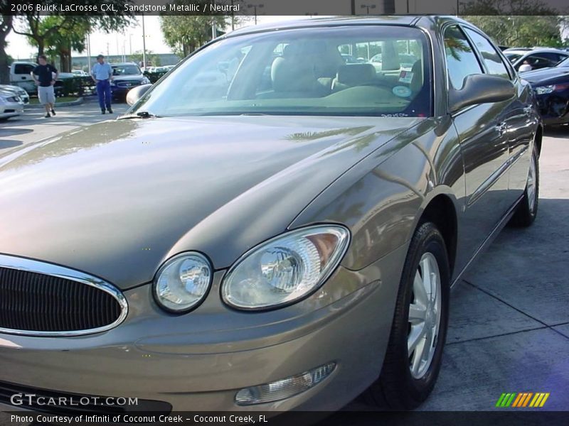 Sandstone Metallic / Neutral 2006 Buick LaCrosse CXL