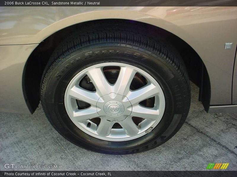 Sandstone Metallic / Neutral 2006 Buick LaCrosse CXL