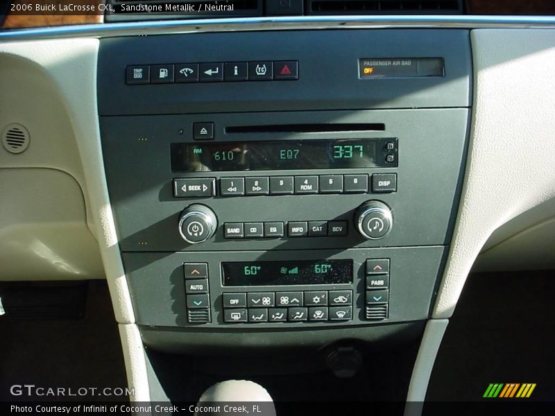 Sandstone Metallic / Neutral 2006 Buick LaCrosse CXL