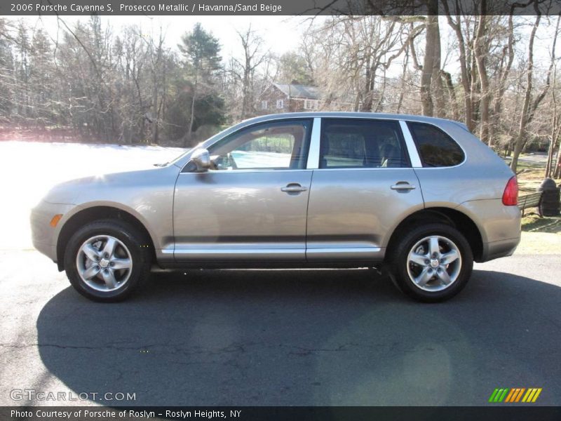 Prosecco Metallic / Havanna/Sand Beige 2006 Porsche Cayenne S