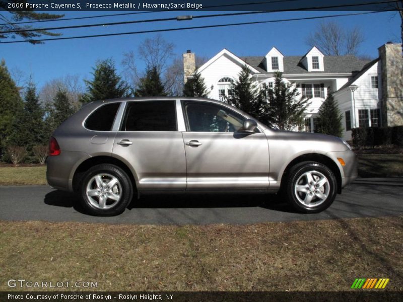 Prosecco Metallic / Havanna/Sand Beige 2006 Porsche Cayenne S