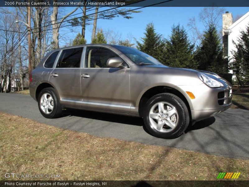 Prosecco Metallic / Havanna/Sand Beige 2006 Porsche Cayenne S