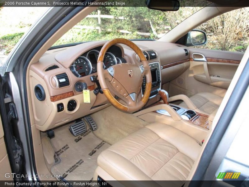 Prosecco Metallic / Havanna/Sand Beige 2006 Porsche Cayenne S