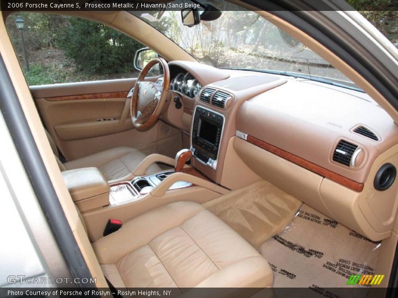 Prosecco Metallic / Havanna/Sand Beige 2006 Porsche Cayenne S
