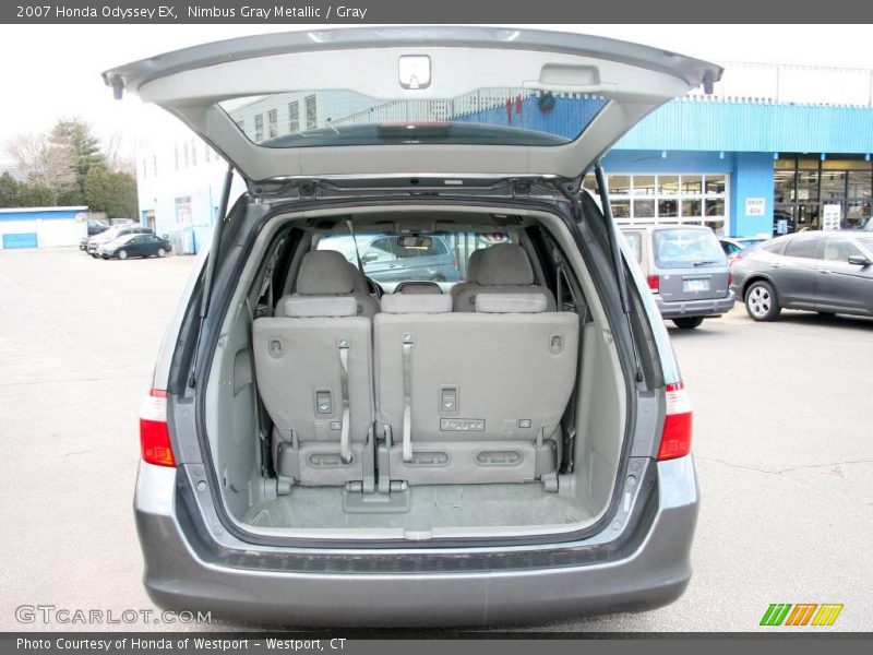 Nimbus Gray Metallic / Gray 2007 Honda Odyssey EX