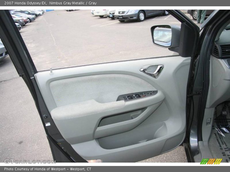 Nimbus Gray Metallic / Gray 2007 Honda Odyssey EX