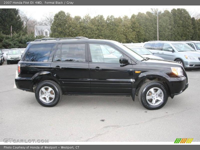Formal Black / Gray 2007 Honda Pilot EX 4WD