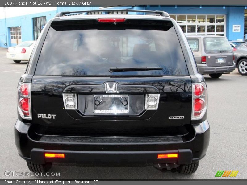 Formal Black / Gray 2007 Honda Pilot EX 4WD