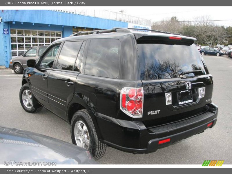 Formal Black / Gray 2007 Honda Pilot EX 4WD