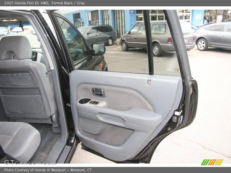 Formal Black / Gray 2007 Honda Pilot EX 4WD