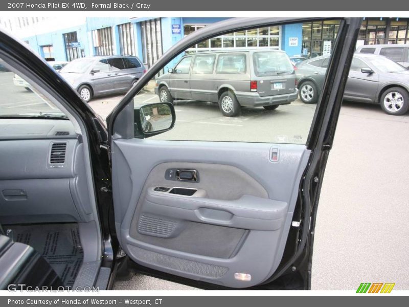 Formal Black / Gray 2007 Honda Pilot EX 4WD