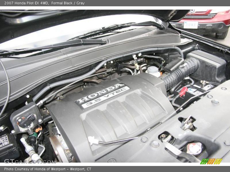 Formal Black / Gray 2007 Honda Pilot EX 4WD