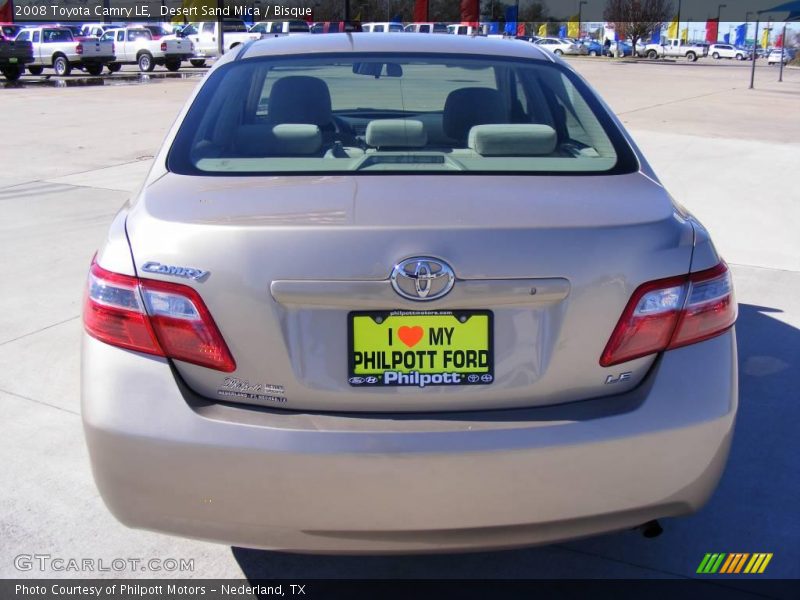 Desert Sand Mica / Bisque 2008 Toyota Camry LE