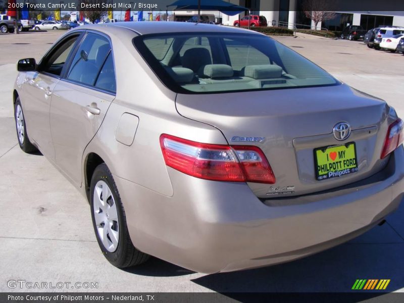 Desert Sand Mica / Bisque 2008 Toyota Camry LE