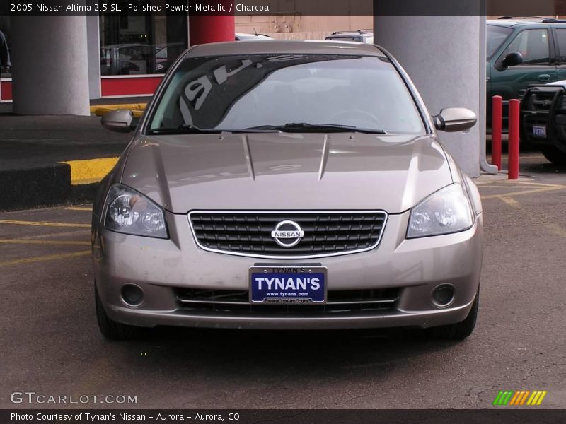 Polished Pewter Metallic / Charcoal 2005 Nissan Altima 2.5 SL