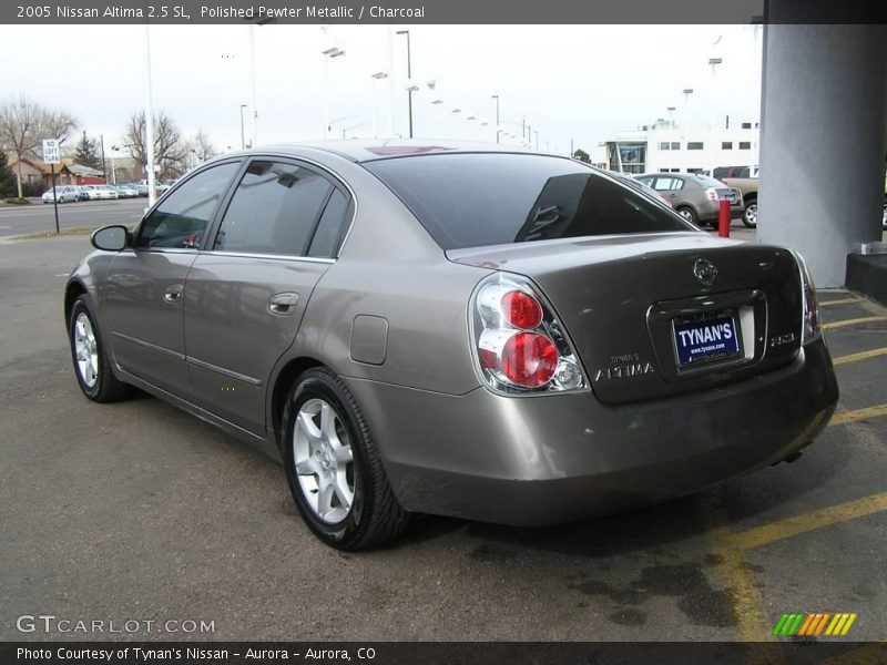 Polished Pewter Metallic / Charcoal 2005 Nissan Altima 2.5 SL
