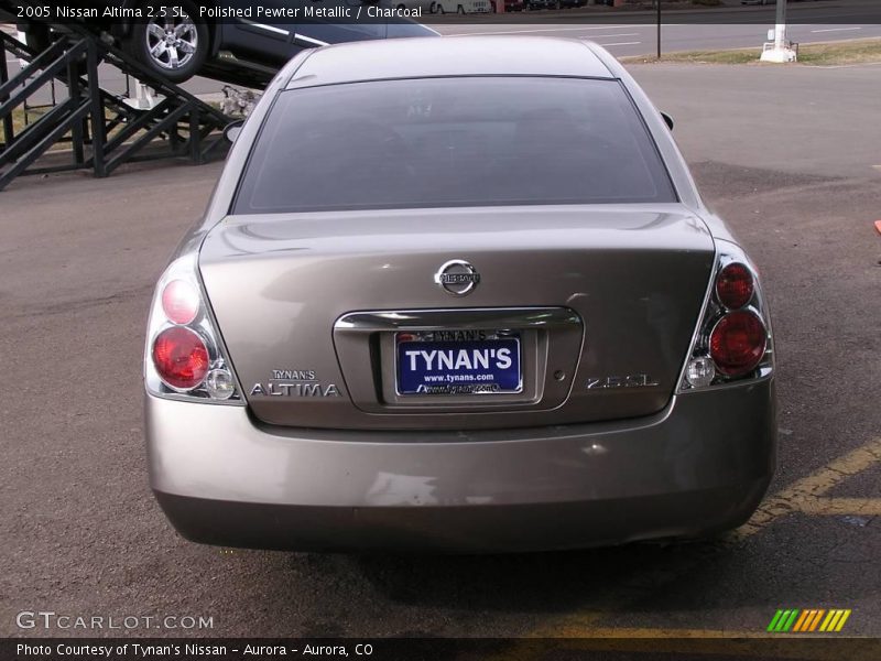Polished Pewter Metallic / Charcoal 2005 Nissan Altima 2.5 SL