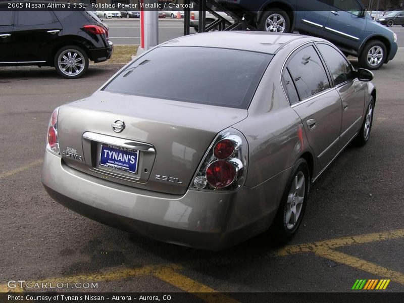 Polished Pewter Metallic / Charcoal 2005 Nissan Altima 2.5 SL