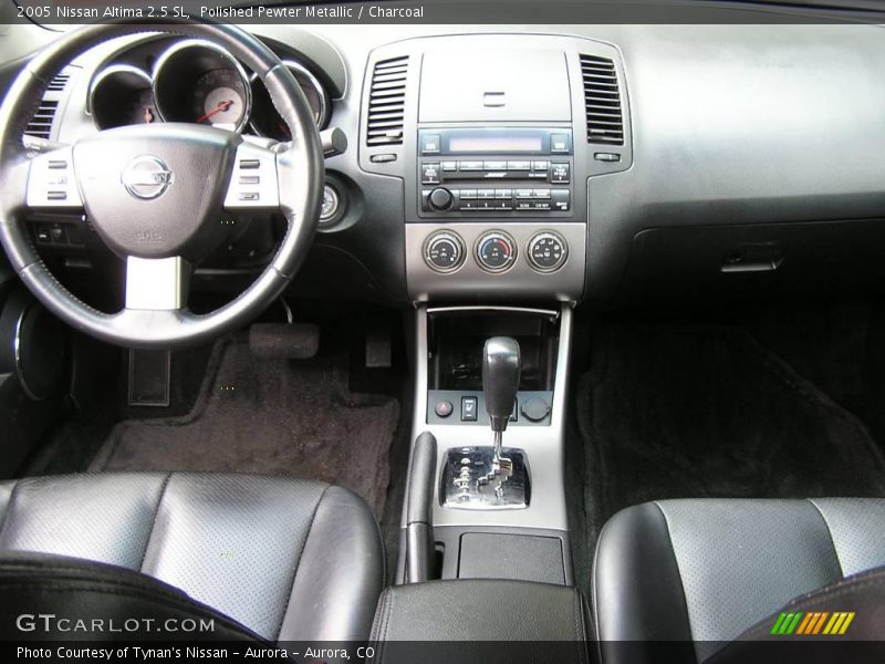 Polished Pewter Metallic / Charcoal 2005 Nissan Altima 2.5 SL