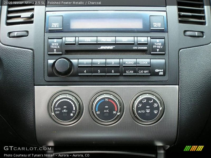 Polished Pewter Metallic / Charcoal 2005 Nissan Altima 2.5 SL