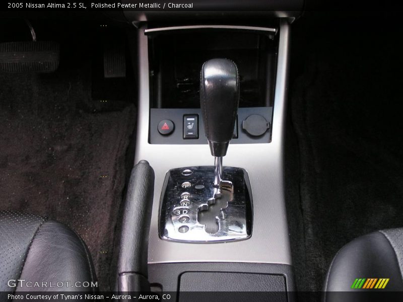 Polished Pewter Metallic / Charcoal 2005 Nissan Altima 2.5 SL