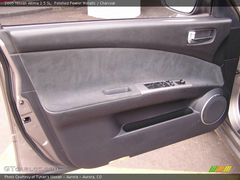 Polished Pewter Metallic / Charcoal 2005 Nissan Altima 2.5 SL