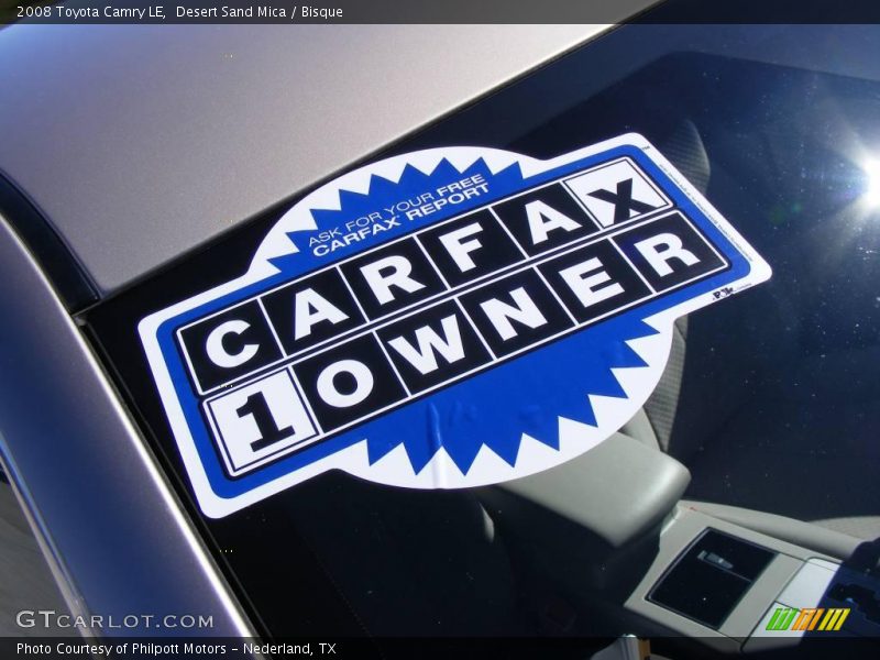 Desert Sand Mica / Bisque 2008 Toyota Camry LE