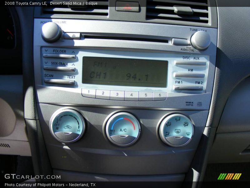 Desert Sand Mica / Bisque 2008 Toyota Camry LE