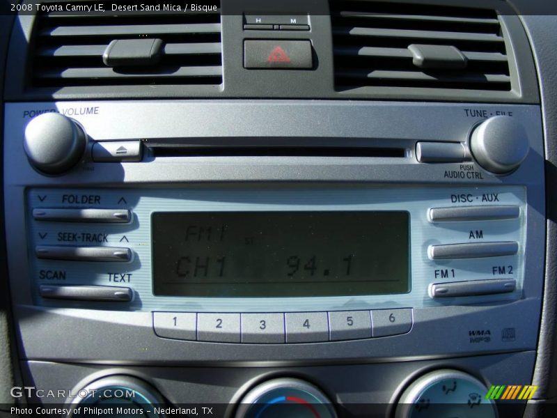 Desert Sand Mica / Bisque 2008 Toyota Camry LE