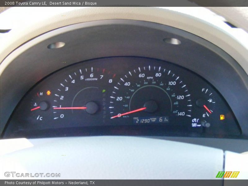 Desert Sand Mica / Bisque 2008 Toyota Camry LE