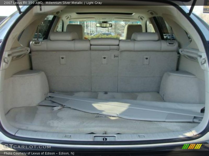 Millennium Silver Metallic / Light Gray 2007 Lexus RX 350 AWD