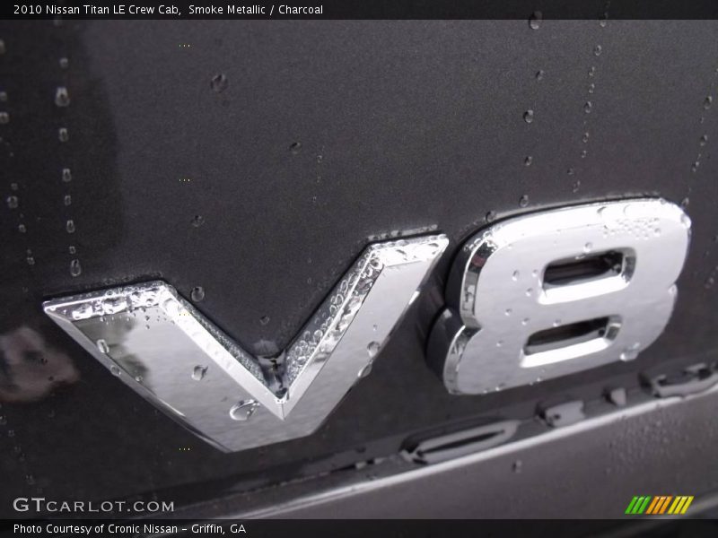 Smoke Metallic / Charcoal 2010 Nissan Titan LE Crew Cab