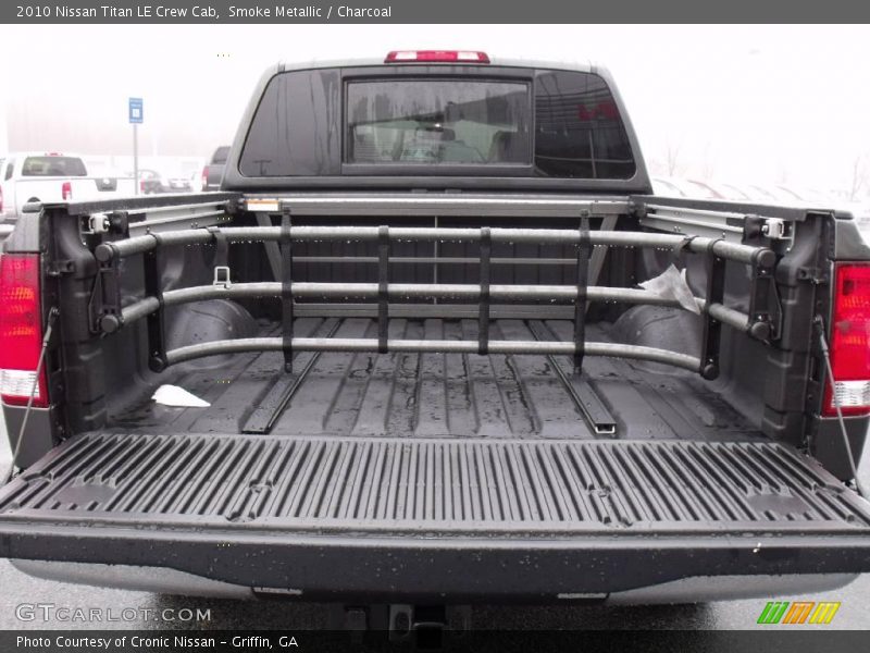 Smoke Metallic / Charcoal 2010 Nissan Titan LE Crew Cab