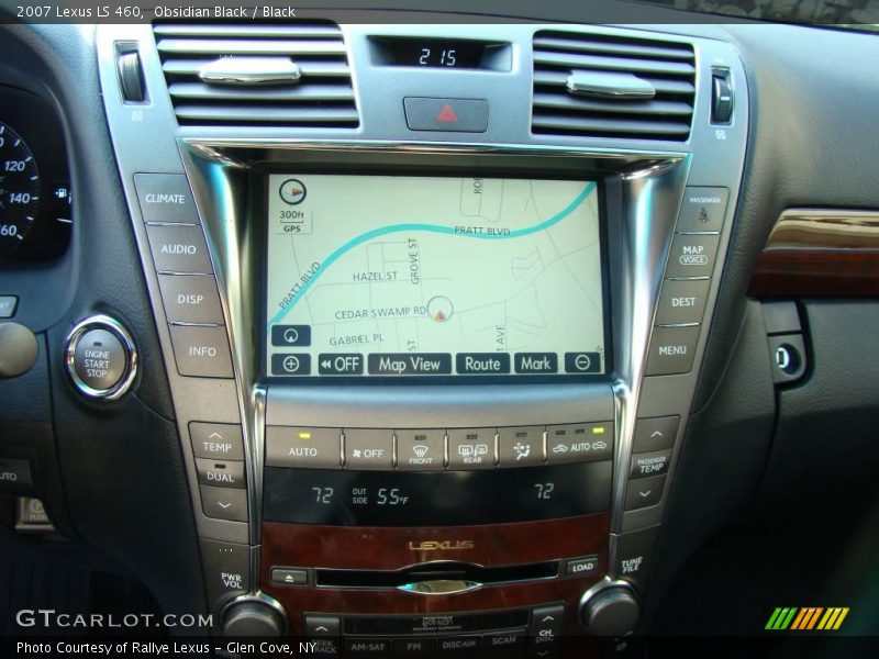 Obsidian Black / Black 2007 Lexus LS 460